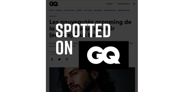 Spotted on GQ !